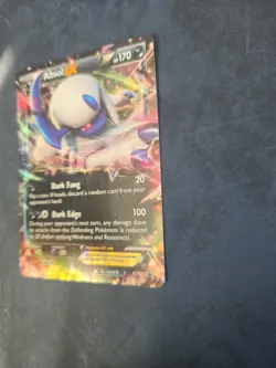 Pokemon TCG Absol EX XY62 XY Blackstar Promo DAMAGED - Image 3