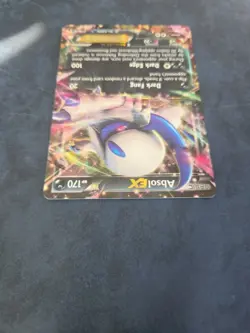 Pokemon TCG Absol EX XY62 XY Blackstar Promo DAMAGED - Image 5