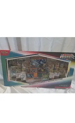 Pokemon Prismatic Evolutions Lucario EX & Tyranitar Premium Collection - Image 3