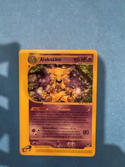 Pokemon Expedition Base Set Abra #93, Kadabra #84, and Alakazam Non Holo #33 LP - Image 2