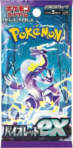 Pokemon TCG Japanese - 🌌 Violet EX [SV1V] 🌌 (1)Sealed Booster Pack - US Seller - Image 1