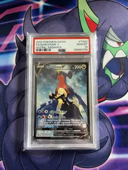 Garchomp V TG23/TG30 Astral Radiance Pokemon TCG PSA 10 - Image 1