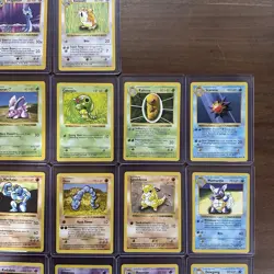 Shadowless Pokemon Base Set Lot Of 30 - Squirtle, Charmander, Haunter. (LP-MP) - Image 3