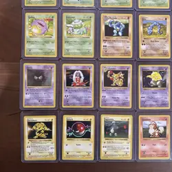 Shadowless Pokemon Base Set Lot Of 30 - Squirtle, Charmander, Haunter. (LP-MP) - Image 5