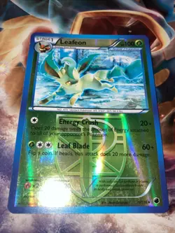 Pokemon Leafeon 11/116 Plasma Freeze Rare Light play Free Shipping! - Image 3