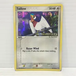 Taillow 68/106 - Pokemon TCG Ex Emerald - Reverse Holo NM - Image 1