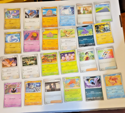 Complete Pokemon Scarlet & Violet 151 Common/Uncommon Set of 128 Cards NM - Image 2