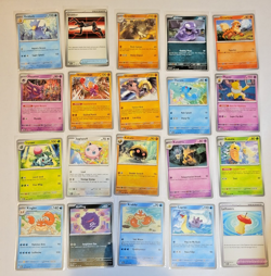 Complete Pokemon Scarlet & Violet 151 Common/Uncommon Set of 128 Cards NM - Image 3