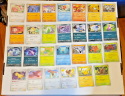 Complete Pokemon Scarlet & Violet 151 Common/Uncommon Set of 128 Cards NM - Image 4