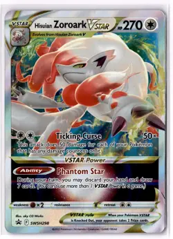 Hisuian Zoroark VSTAR SWSH298 SWSH: Sword & Shield Promo Cards Holo - Image 1