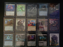 Final Fantasy Magic the Gathering lot, Borderless, Rares and Foils - Image 1