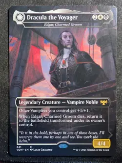 Dracula the Voyager (Edgar, Charmed Groom) - Innistrad Crimson Vow (MTG) - Image 1