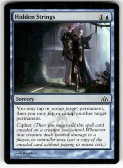 HIDDEN STRINGS #12 (COMMON) MTG DRAGON'S MAZE - Image 1