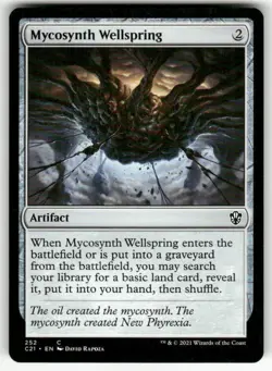 MYCOSYNTH WELLSPRING #252 (COMMON) MTG COMMANDER 2021 - Image 1