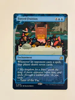 Forced Fruition Wilds of Eldraine: Enchanting Tales Magic the Gathering MTG - Image 1