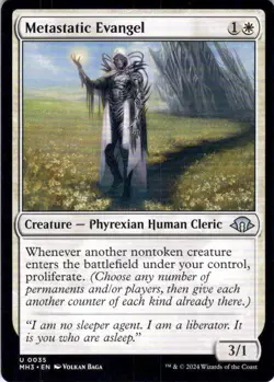 MTG 4x Metastatic Evangel (35) | NM | Modern Horizons 3 (MH3) - Image 2