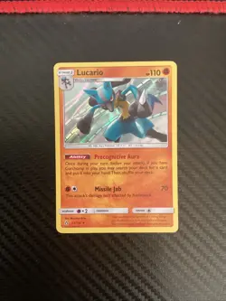 Lucario - 67/156 - Holo Rare Ultra Prism Set TCG - Pokemon Card - NM - Image 1