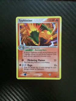 2006 Pokemon Typhlosion Holo Black Star Promo #034 NM Pokemon - Image 1