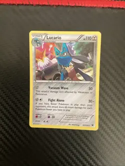 Lucario - 63/124 - Holo Rare - XY Fates Collide - Pokemon TCG NM - Image 1