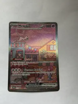 2023 Mew EX 053 Scarlet And Violet Black Star Promo Pokemon Card - Image 1