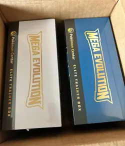 Pokemon Center Mega Evolution Elite Trainer Boxes - Gardevoir and Lucario Sealed - Image 1