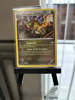 Pokemon Blister Exclusives 69/101 Haxorus Cosmos Holo - Image 1