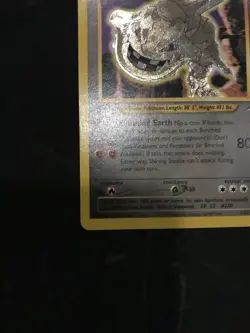 2002 Pokemon Neo Destiny Shining SHINY Steelix 112/105 Holo Unlimited WOTC DMG - Image 4