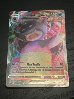 Pokemon Galarian Slowking VMAX 100/198 Chilling Reign Ultra Rare Holo - LP - Image 1