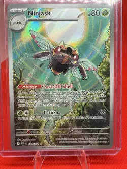Ninjask 137/132 Pokemon TCG Mega Evolutions Illustration Rare Holo MINT New - Image 1