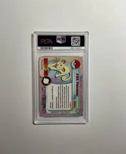 2000 Topps Chrome Pokemon Persian TV Spectra #53 Psa 7 - Image 2