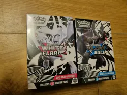 Pokemon TCG Black Bolt & White Flare Booster Bundle Factory Sealed. Freepost - Image 1