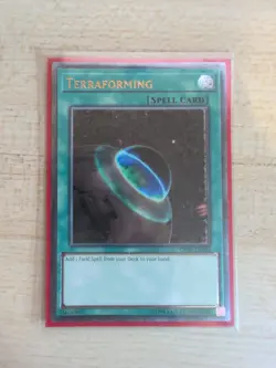 YUGIOH TERRAFORMING ULTIMATE RARE NEAR MINT OP05-EN003 - Image 1