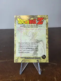 Dragon Ball Z 1999 Artbox JPP/Amada Card - #48 Goku LP - Image 2