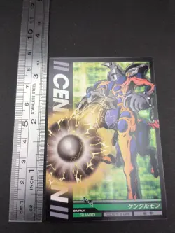 Centalmon #1-008/120 Digimon Jintrix Card Carddass BANDAI 2011 Japan Toei TCG - Image 4