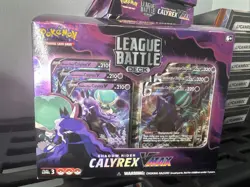POKEMON TRADING CARD GAME SHADOW RIDER CALYREX VMAX LEAGUE BATTLE DECK BOX 820650850424 - Image 1