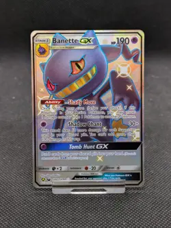 Banette GX SV61/SV94 Hidden Fates Ultra Rare Shiny Vault Pokemon Card *MINT! - Image 1