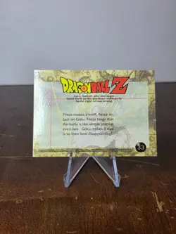 Dragon Ball Z 1999 Artbox JPP/Amada Card - #33 Frieza LP - Image 2