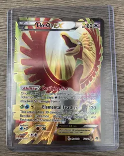 Ho-Oh EX-XY Breakpoint Full Art Card 121/122 Lightly Played - Image 1