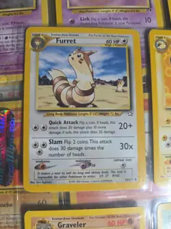 Furret - 35/111 [Neo Genesis] Pokemon TCG - Uncommon Pokemon Card - LP - Image 1
