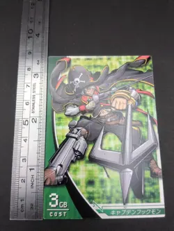 Captain Hookmon #4-064/081 Digimon Jintrix Card Carddass BANDAI 2011 Japan Toei - Image 4