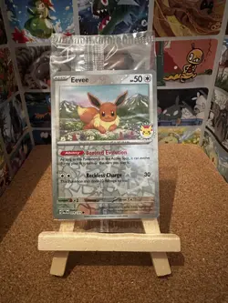 Eevee Pokemon Day 2025 Promo Card! New And Sealed - Image 1