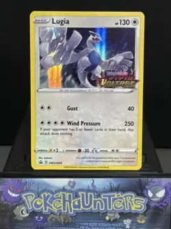 Pokemon Card Lugia SWSH069 Vivid Voltage Prerelease Stamped Promo Near Mint - Image 1