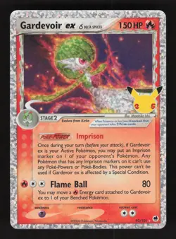 Gardevoir EX 93/101 Pokemon Celebrations Classic Collection Holo Card - Image 1