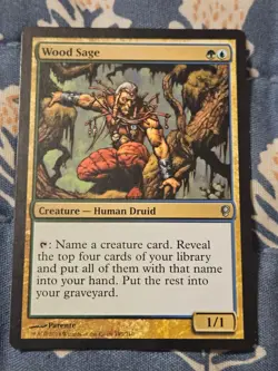 Wood Sage - Conspiracy #195/210 MTG Magic The Gathering - Image 1