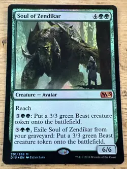 1 x Soul of Zendikar - Foil - Promo - M15 - LP - Magic The Gathering - MTG - Image 1