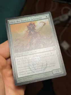 GERMAN Foil • Elves Of Deep Shadow • Ravnica City Of Guilds • Mtg (1689) - Image 2