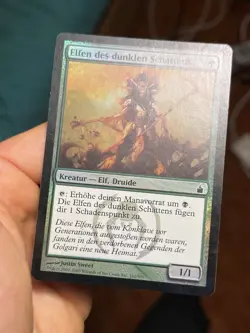 GERMAN Foil • Elves Of Deep Shadow • Ravnica City Of Guilds • Mtg (1689) - Image 4