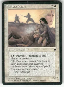 COMBAT MEDIC (VAN CAMP) # MTG FALLEN EMPIRES - Image 1