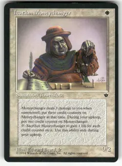 ICATIAN MONEYCHANGER (BEARD, JR.) # MTG FALLEN EMPIRES - Image 1