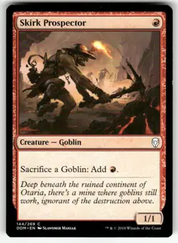 SKIRK PROSPECTOR #144 MTG DOMINARIA - Image 1